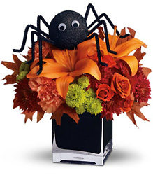 Teleflora's Spooky Sweet from Swindler and Sons Florists in Wilmington, OH
